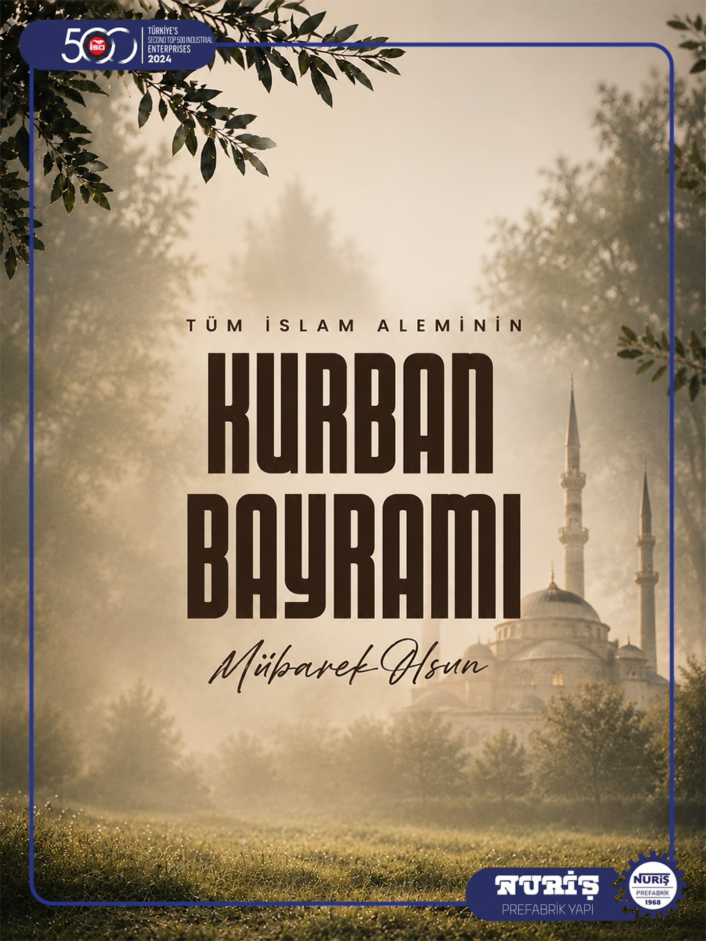 Kurban Bayramı’nın; birlikten güç doğuran, paylaşmanın değerini hatırlatan anlamıyla tüm ülkemize sağlık, huzur ve bereket getirmesini temenni ederiz.