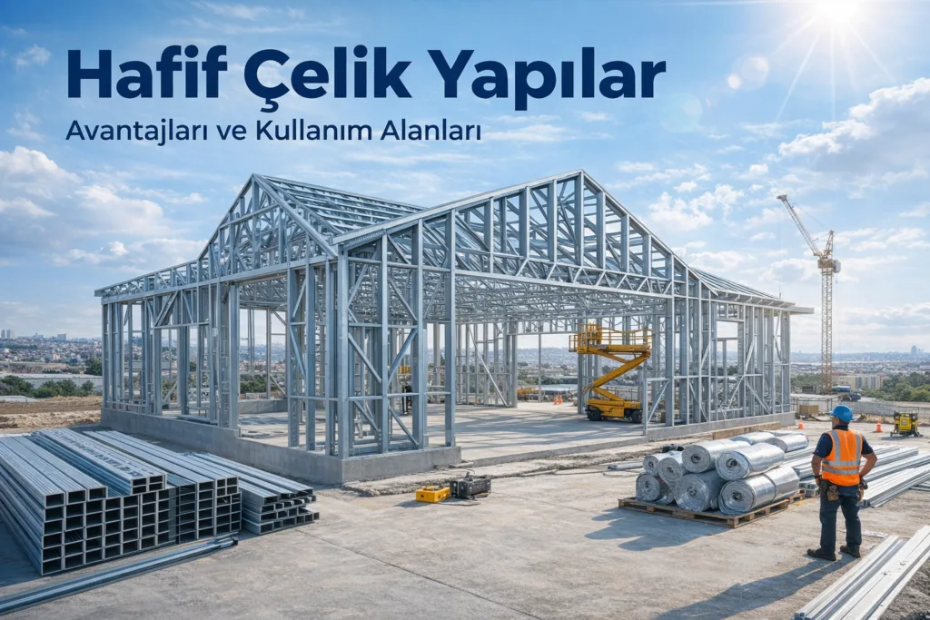 Hafif Çelik Yapılar Nedir? Avantajları ve Kullanım Alanları