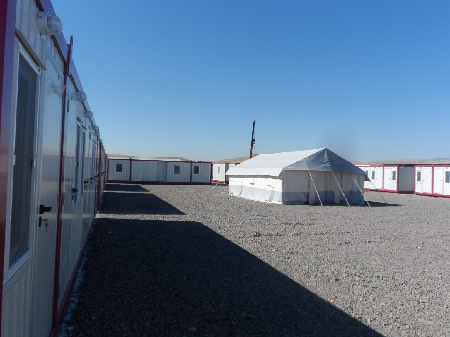 Libya Petrol Arama Kampı – Nuriş Prefabrik referans projesi