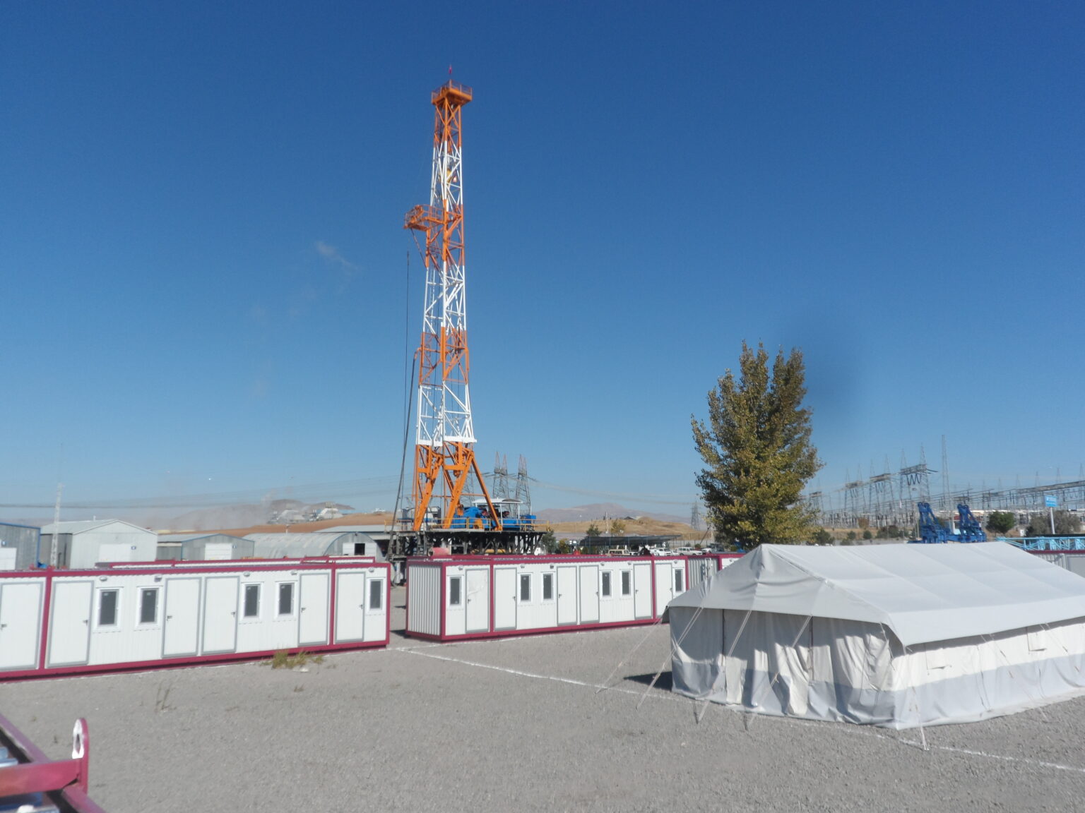 Libya Petrol Arama Kampı – Nuriş Prefabrik referans projesi
