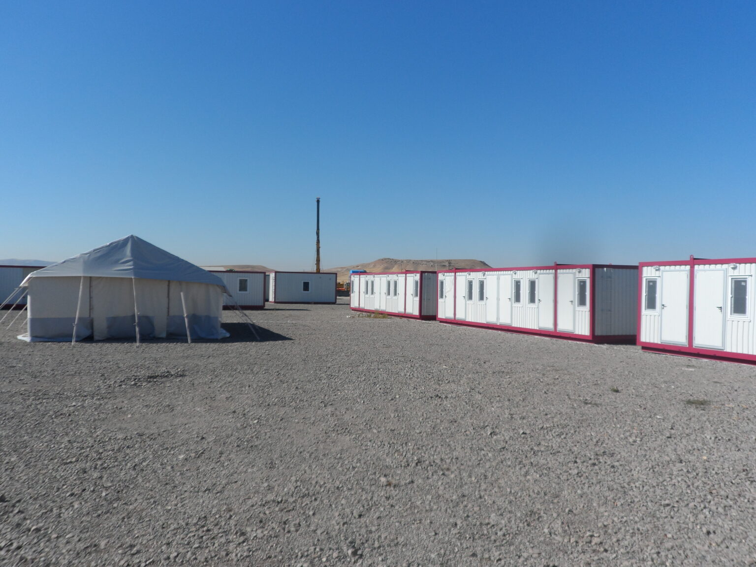 Libya Petrol Arama Kampı – Nuriş Prefabrik referans projesi