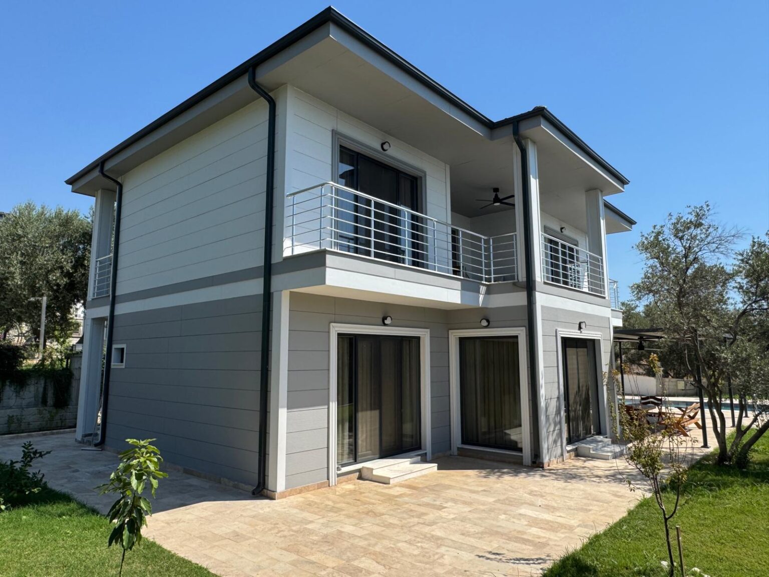 Muğla Villa Projesi – Nuriş Prefabrik referans projesi