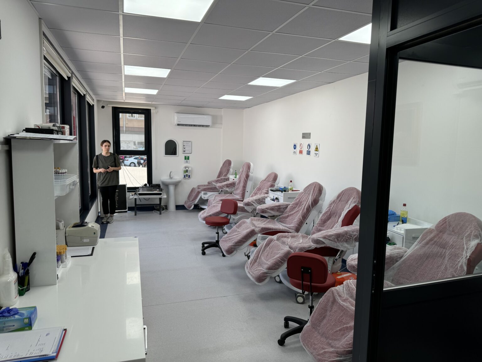 Türk Kızılayı Kan Alma Birimi – Nuriş Prefabrik