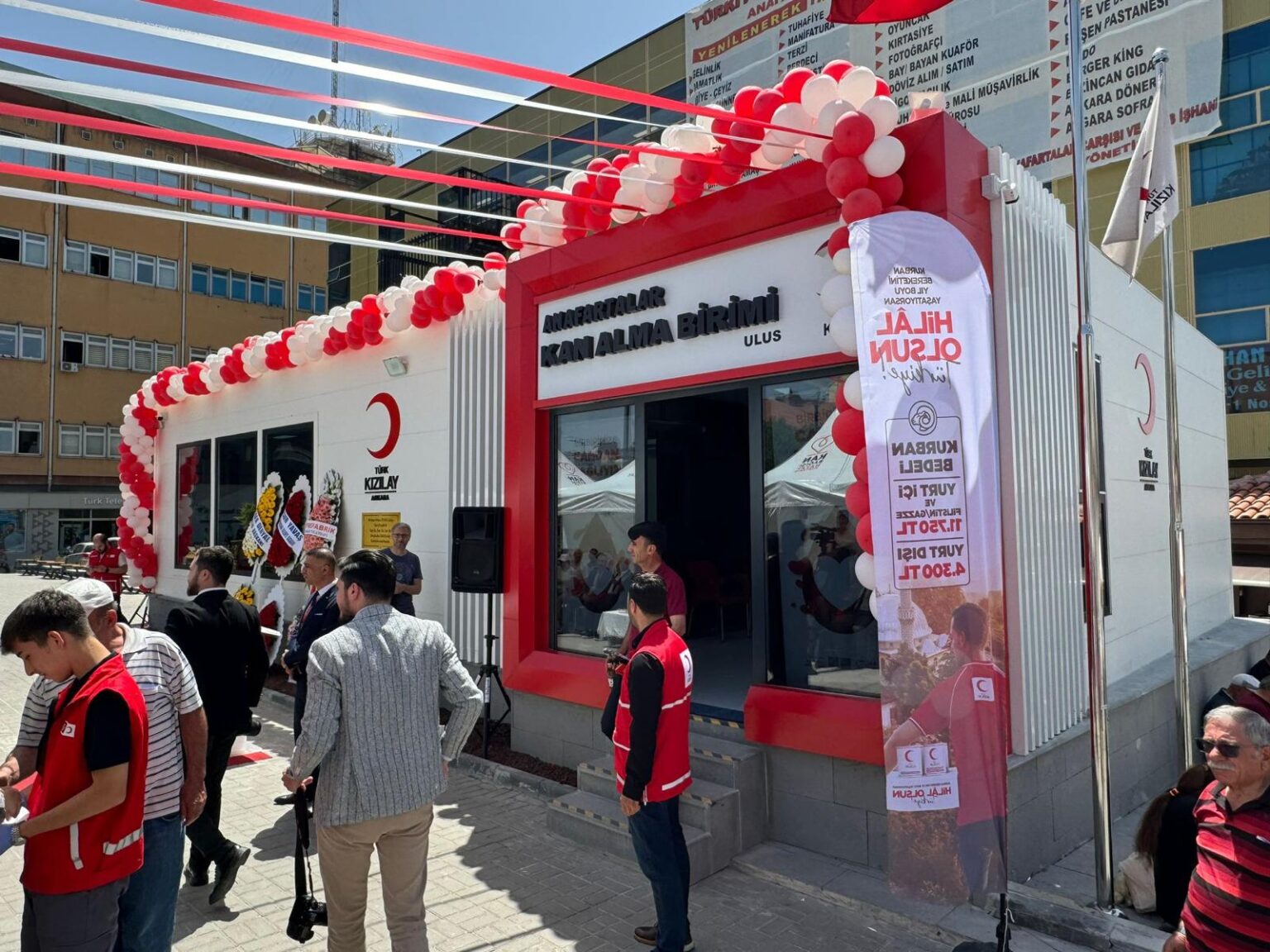 Türk Kızılayı Kan Alma Birimi – Nuriş Prefabrik