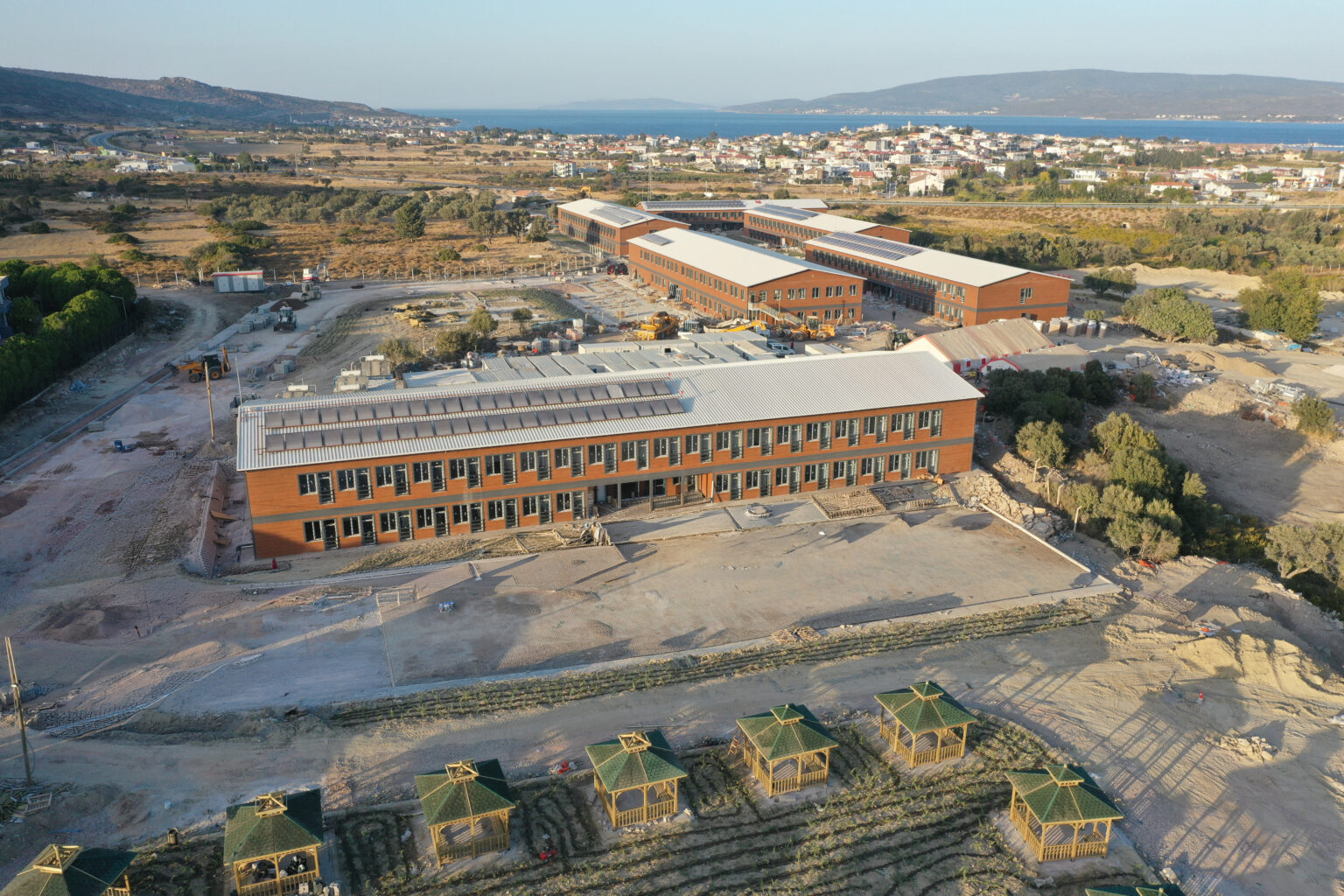 İzmir Urla Yurt — yerleşke havadan