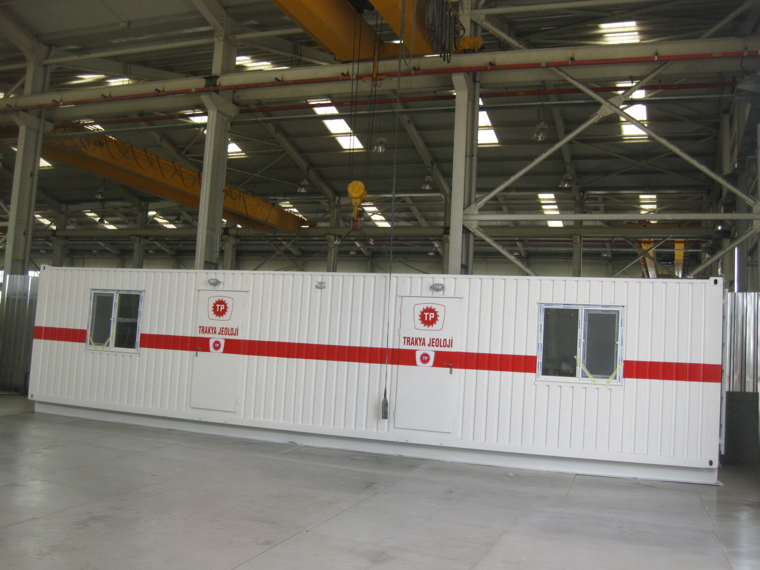 TPAO Enerji Konteyner Yerleşimi – Nuriş Prefabrik