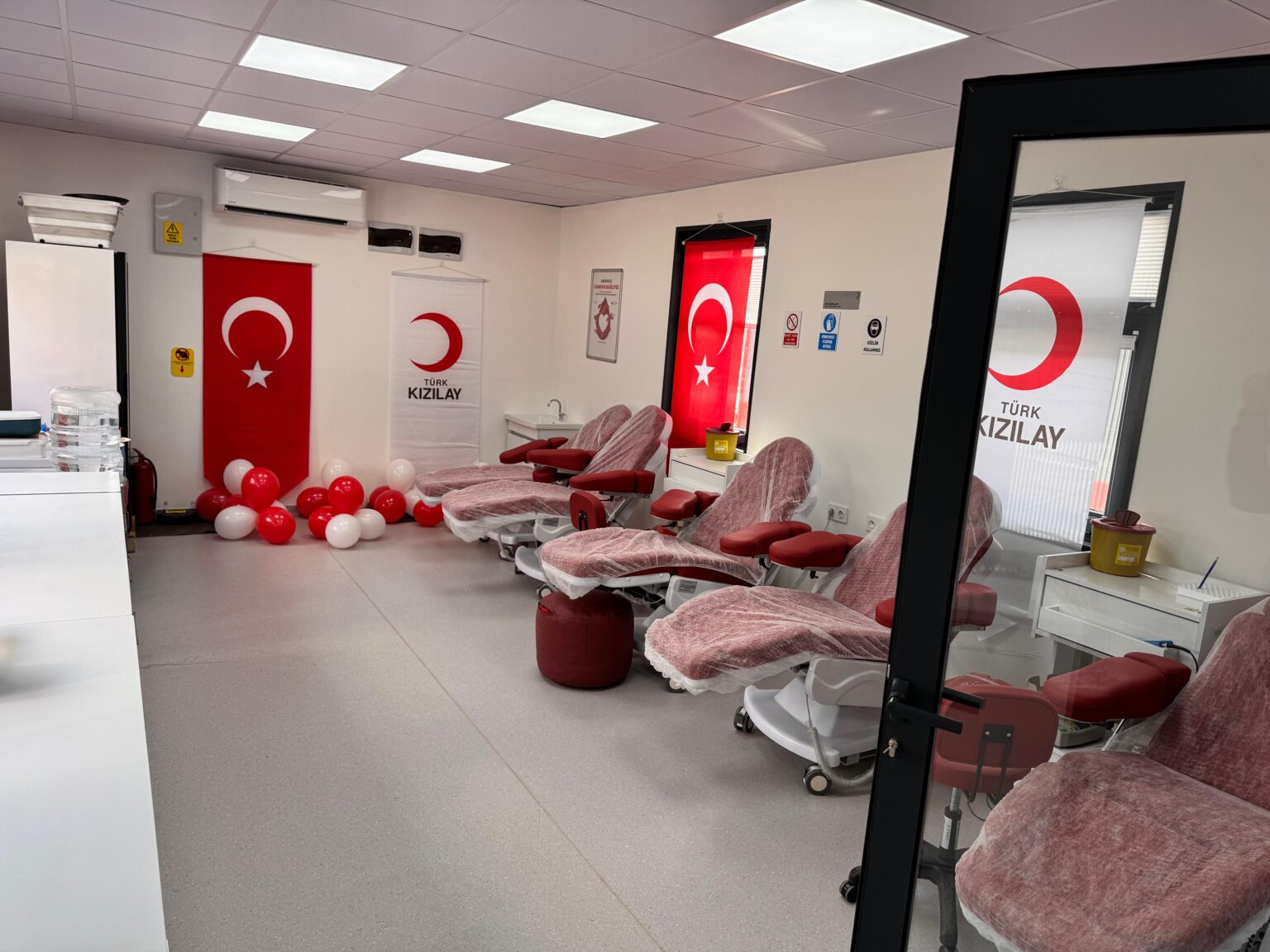 Türk Kızılayı Kan Alma Birimi – Nuriş Prefabrik