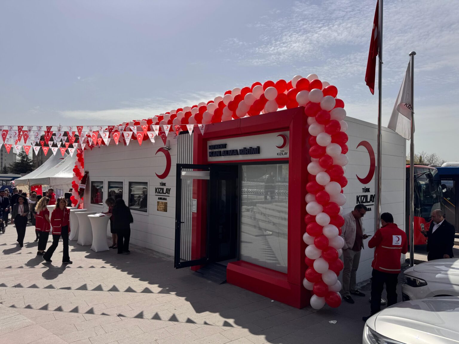 Türk Kızılayı Kan Alma Birimi – Nuriş Prefabrik