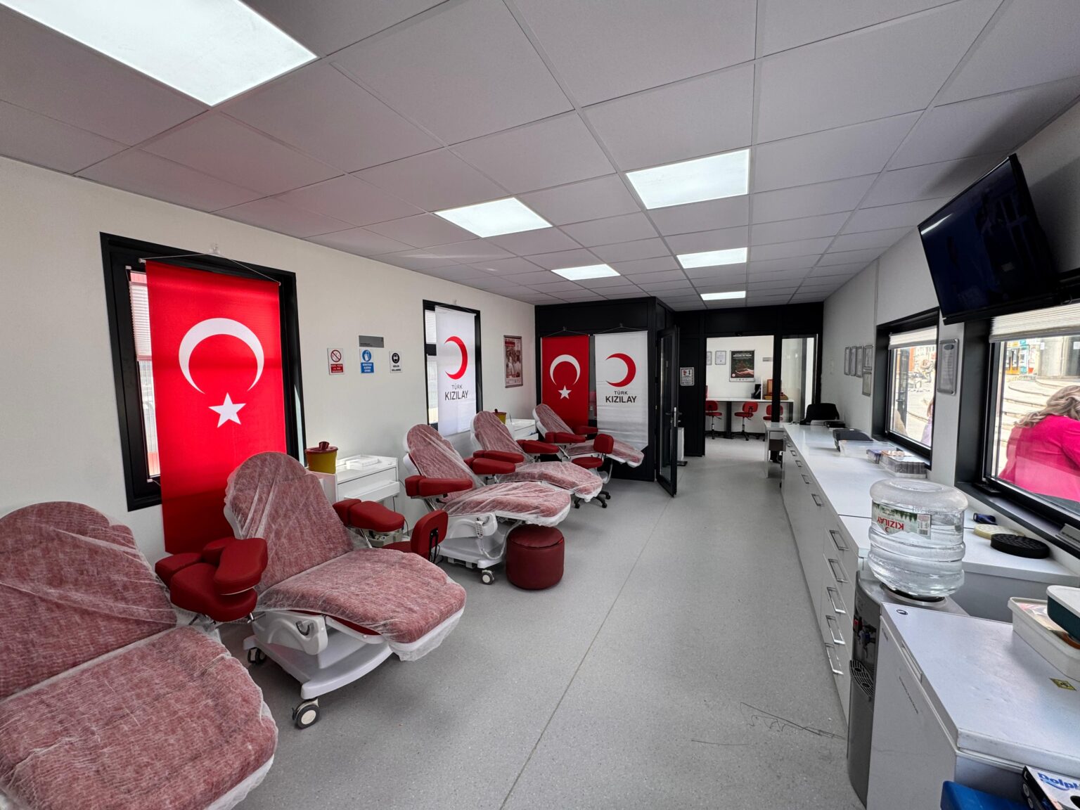 Türk Kızılayı Kan Alma Birimi – Nuriş Prefabrik