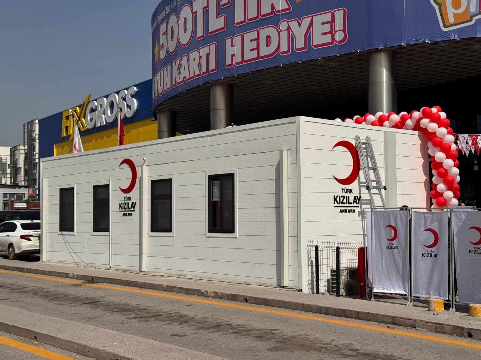 Türk Kızılayı Kan Alma Birimi – Nuriş Prefabrik