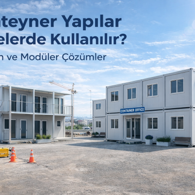 Konteyner Yapılar Nerelerde Kullanılır?