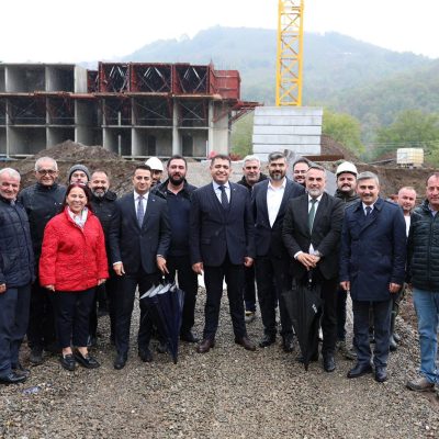 Düzce Valimiz Sayın Selçuk Aslan Şantiyemizi Ziyaret Etti